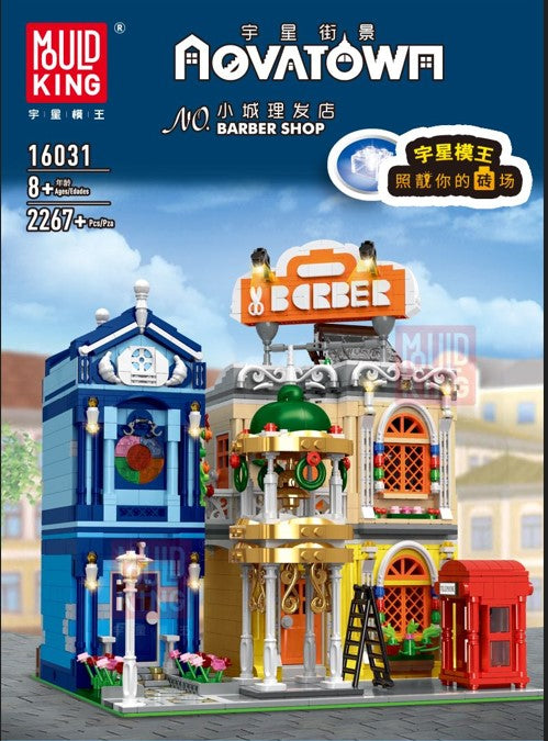 Mould King 16031 - Barbershop