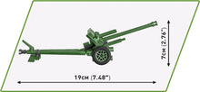 Laden Sie das Bild in den Galerie-Viewer, COBI 2293 - ZIS 3-76MM DIVISION GUN M1942