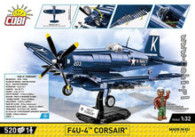 Laden Sie das Bild in den Galerie-Viewer, Cobi 2417 - Vought F4U-4 Corsair