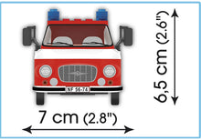 Laden Sie das Bild in den Galerie-Viewer, COBI 24594 - Barkas B1000 Feuerwehr