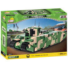 Laden Sie das Bild in den Galerie-Viewer, COBI 2544 - BRITISH TOG II Super Heavy Tank