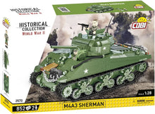 Laden Sie das Bild in den Galerie-Viewer, Cobi 2570 - M4A3 Sherman