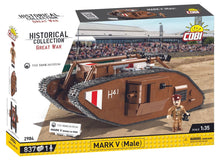 Laden Sie das Bild in den Galerie-Viewer, COBI 2984 - HEAVY TANK MARK V