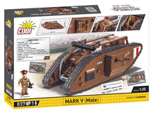 Laden Sie das Bild in den Galerie-Viewer, COBI 2984 - HEAVY TANK MARK V
