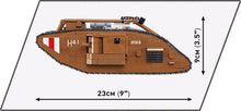 Laden Sie das Bild in den Galerie-Viewer, COBI 2984 - HEAVY TANK MARK V
