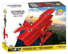 Laden Sie das Bild in den Galerie-Viewer, COBI 2986 - Fokker Dr.1 Red Baron