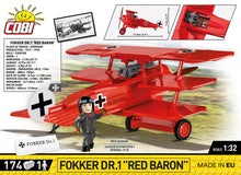 Laden Sie das Bild in den Galerie-Viewer, COBI 2986 - Fokker Dr.1 Red Baron