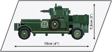 Laden Sie das Bild in den Galerie-Viewer, Cobi 2988 - Rolls Royce Armoured CAR