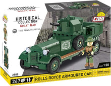 Laden Sie das Bild in den Galerie-Viewer, Cobi 2988 - Rolls Royce Armoured CAR