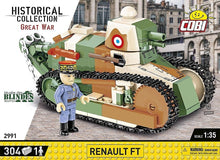 Laden Sie das Bild in den Galerie-Viewer, COBI 2991 - Renault FT