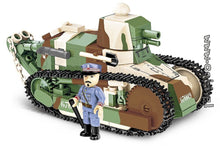 Laden Sie das Bild in den Galerie-Viewer, Cobi 2992 -  Panzer Renault FT "Victory Tank 1920"