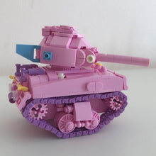 Laden Sie das Bild in den Galerie-Viewer, LOZ 1118 Pinker Panzer