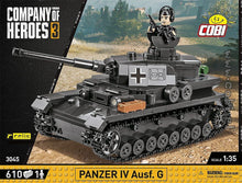 Laden Sie das Bild in den Galerie-Viewer, COBI 3045 - Panzer IV Ausf. G | Company of Heroes 3