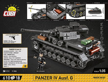 Laden Sie das Bild in den Galerie-Viewer, COBI 3045 - Panzer IV Ausf. G | Company of Heroes 3