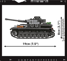 Laden Sie das Bild in den Galerie-Viewer, COBI 3045 - Panzer IV Ausf. G | Company of Heroes 3