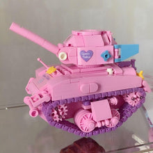 Laden Sie das Bild in den Galerie-Viewer, LOZ 1118 Pinker Panzer