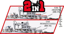 Laden Sie das Bild in den Galerie-Viewer, Cobi 4842 - Pennsylvania - Class Battleship (2in1) - Executive Edition