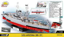 Laden Sie das Bild in den Galerie-Viewer, Cobi 4843 - USS ARIZONA (BB-39)