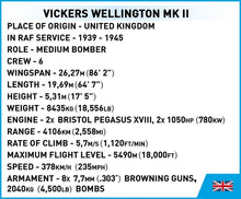Laden Sie das Bild in den Galerie-Viewer, COBI 5723 - Vickers Wellington Mk.II