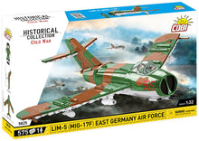 Laden Sie das Bild in den Galerie-Viewer, COBI 5825 - Lim-5 ( MiG-17F ) East Germany Air Force