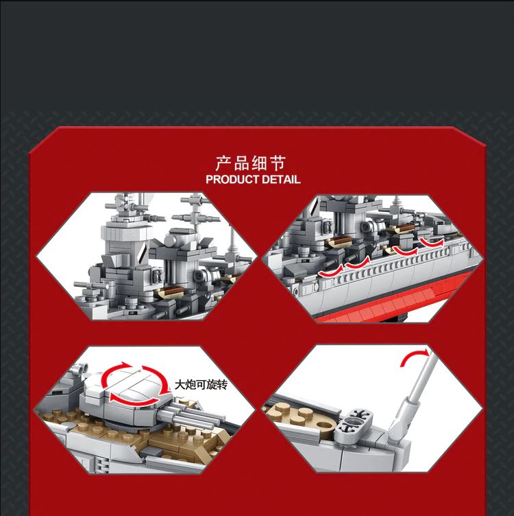 Panlos 637002 - Deutsches Schlachtschiff
