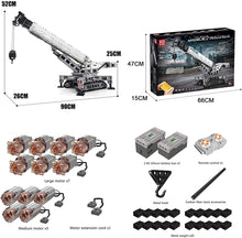 Laden Sie das Bild in den Galerie-Viewer, Mould King 17002 Liboherr Kran