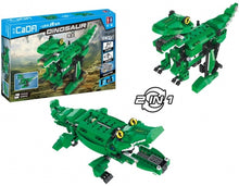 Laden Sie das Bild in den Galerie-Viewer, Cada C51035W - Dinosaurier und Krokodil 2in1