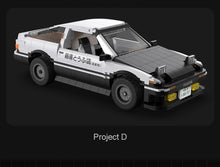 Laden Sie das Bild in den Galerie-Viewer, Cada C61024W - Initial-D Toyota AE86 Trueno (1324 Teile)