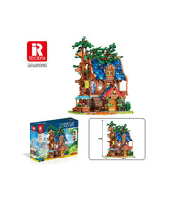Laden Sie das Bild in den Galerie-Viewer, Reobrix 66008 - Mittelalterliches Baumhaus