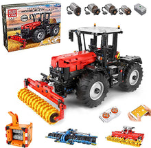 Laden Sie das Bild in den Galerie-Viewer, Mould King 17020 Traktor rot