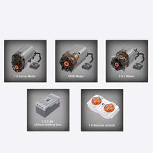 Laden Sie das Bild in den Galerie-Viewer, Mould King 17020 Traktor rot