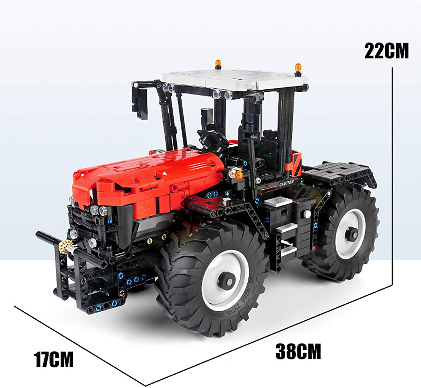 Mould King 17020 Traktor rot