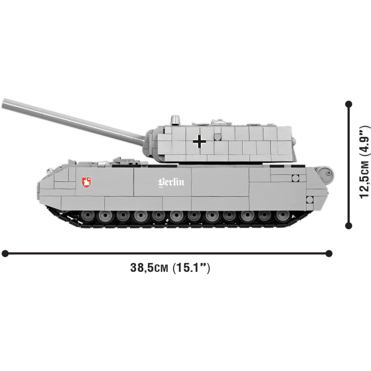 COBI 3024 - Panzer VIII MAUS World of Tanks