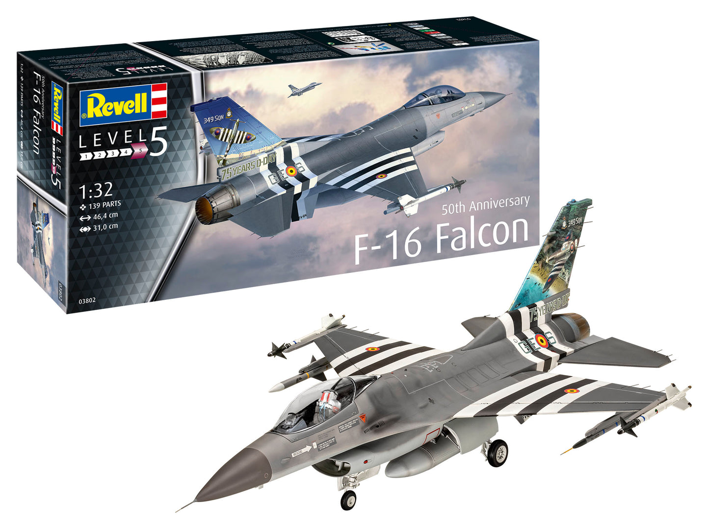 Revell 03802 - F-16 Falcon 50th Anniversary