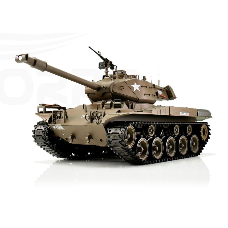 1/16 RC M41A3 Walker Bulldog grün BB+IR (Metallketten)