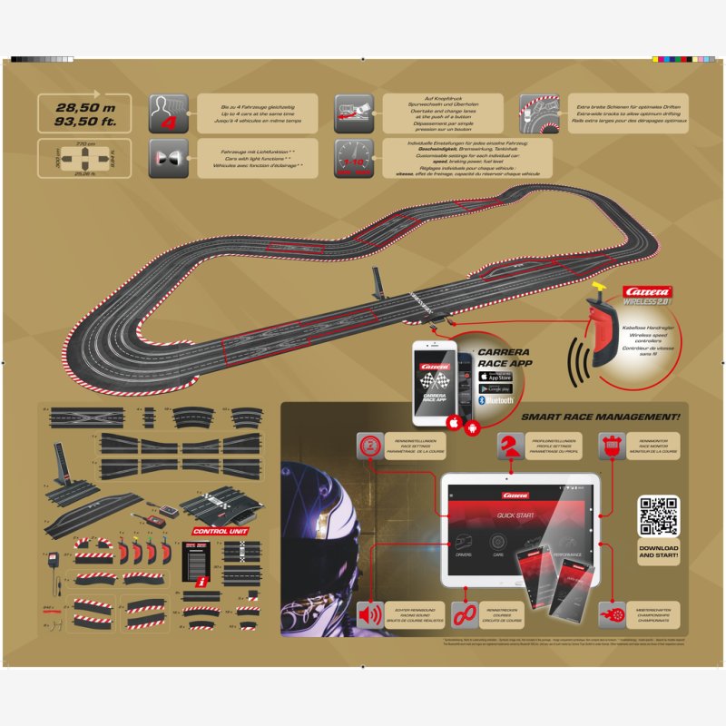 Carrera 23637 Digital124 Ultimate XXL Edition One