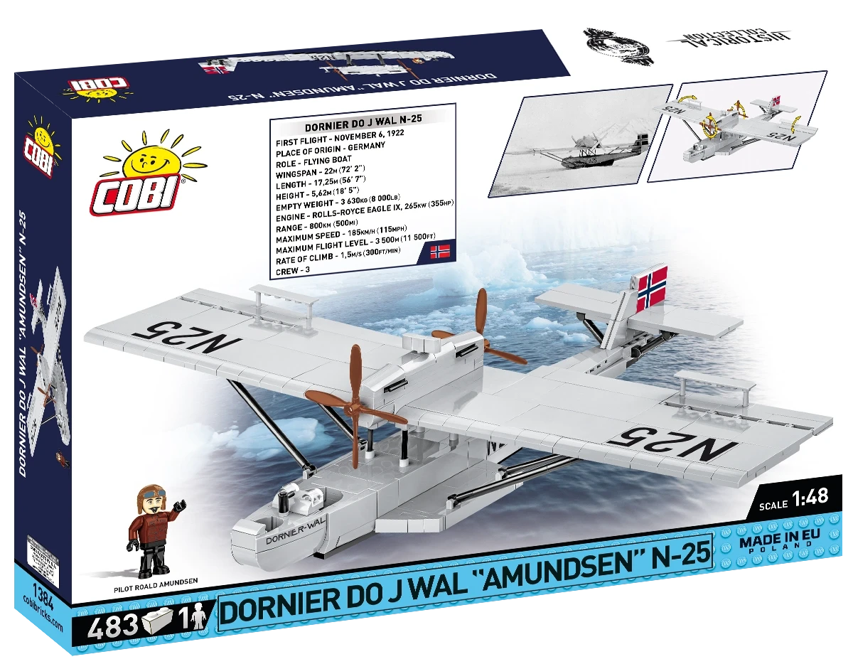 COBI 1384 - Dornier Do J Wal "Amundsen" N-25