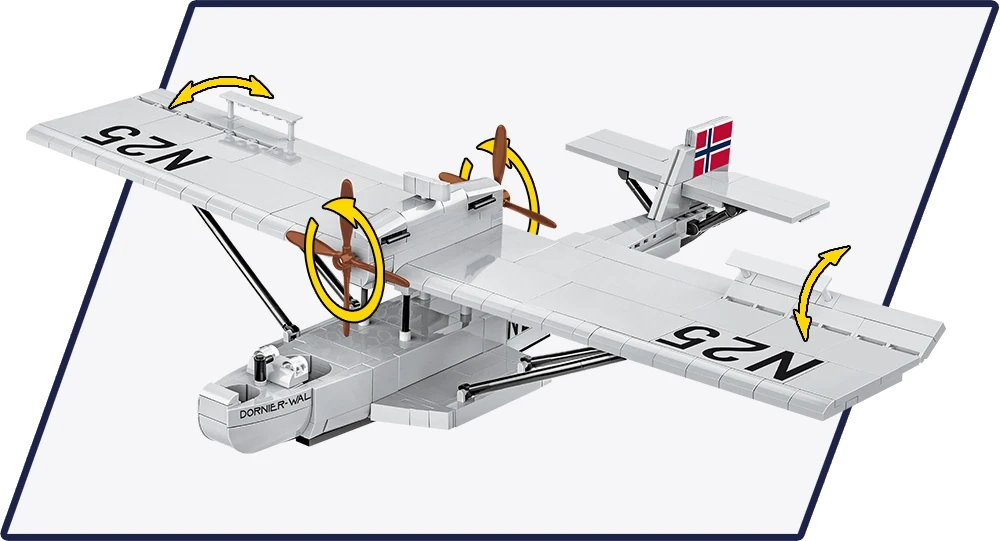 COBI 1384 - Dornier Do J Wal "Amundsen" N-25
