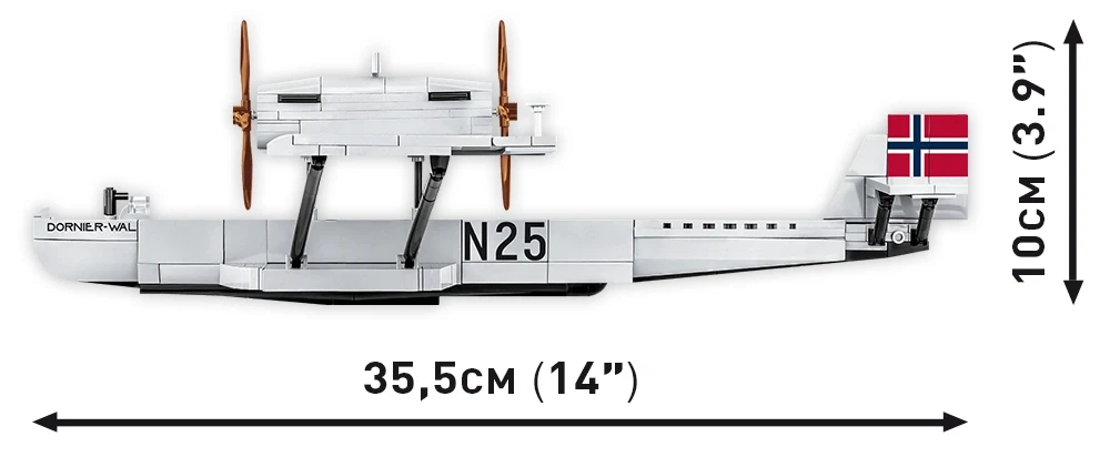 COBI 1384 - Dornier Do J Wal "Amundsen" N-25