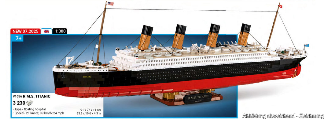 COBI 1686 - R.M.S. TITANIC     -Vorbestellung-