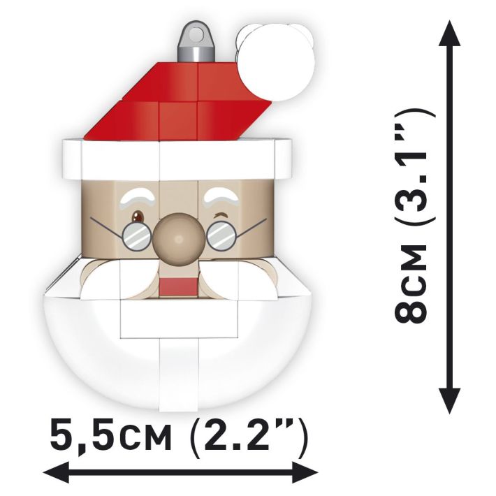 COBI 20011 - Christbaumschmuck Weihnachtsmann
