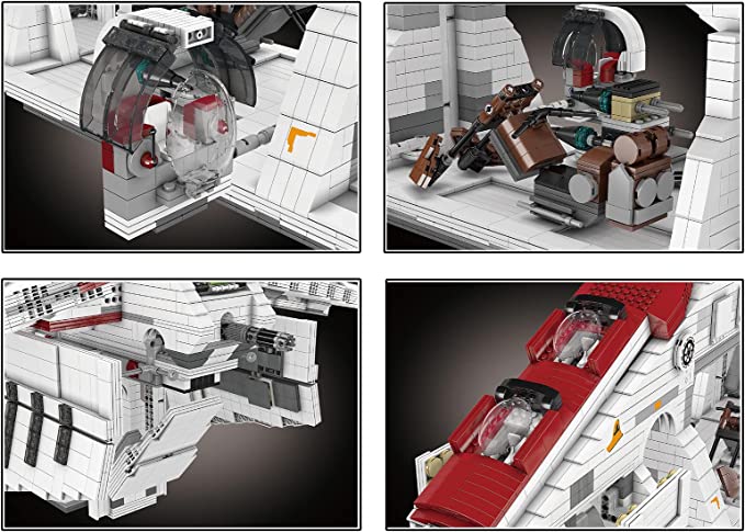 Mould King 21066 - REPUBLIC GUNSHIP LAAT-1