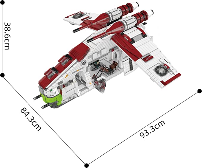 Mould King 21066 - REPUBLIC GUNSHIP LAAT-1