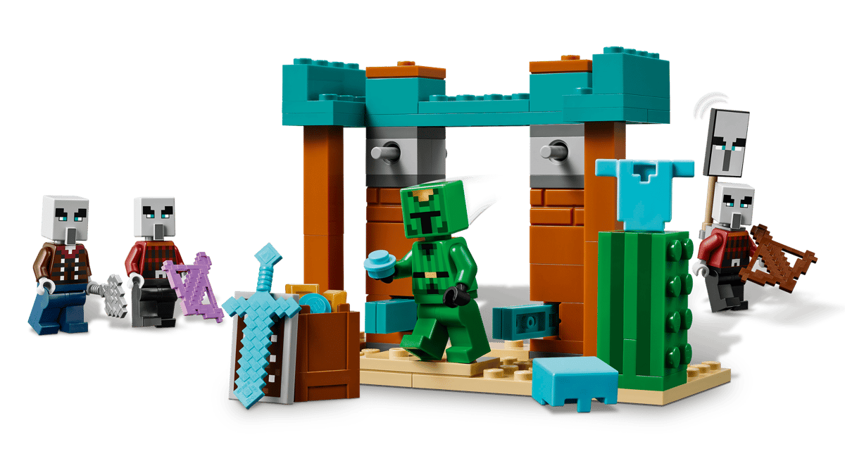 Lego 21267 - Minecraft® Die Illager-Wüstenpatrouille