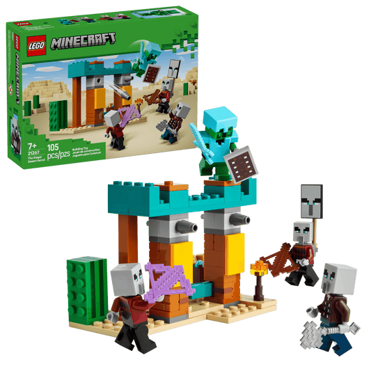 Lego 21267 - Minecraft® Die Illager-Wüstenpatrouille