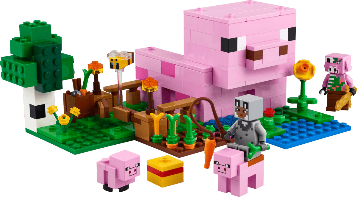 Lego 21268 - Minecraft® Das Babyschwein-Haus