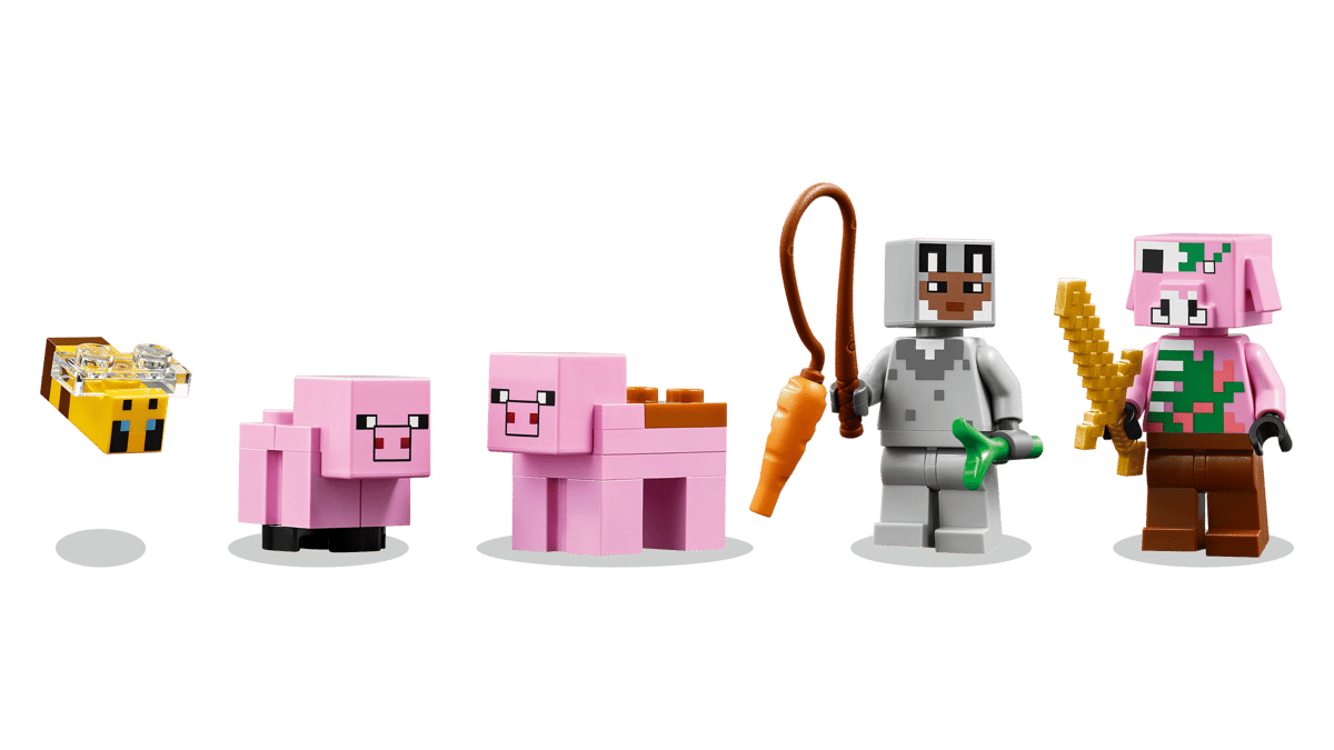 Lego 21268 - Minecraft® Das Babyschwein-Haus