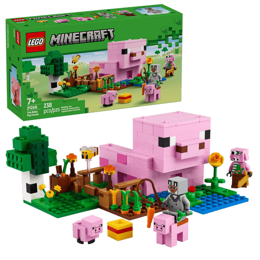 Lego 21268 - Minecraft® Das Babyschwein-Haus