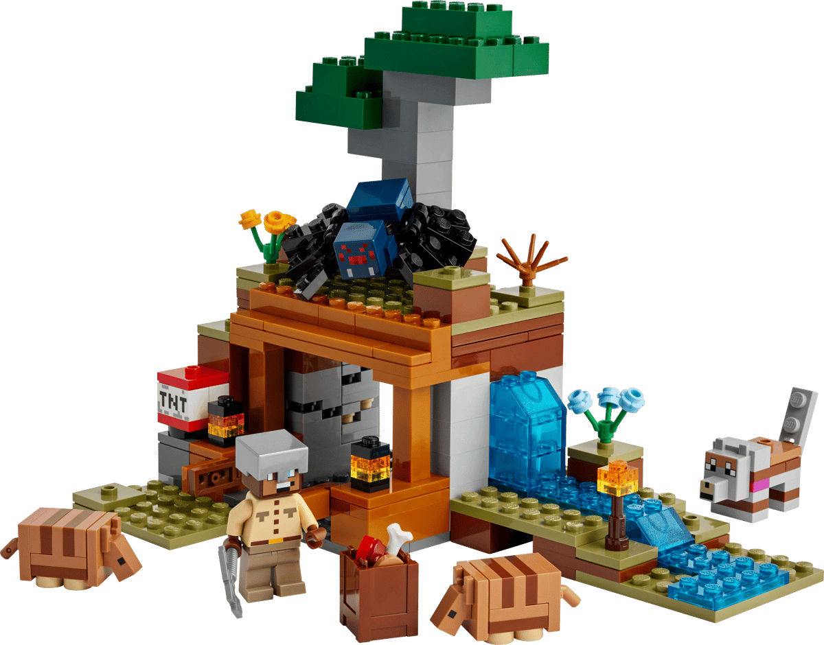 Lego 21269 - Minecraft® Die Expedition zur Gürteltiermine