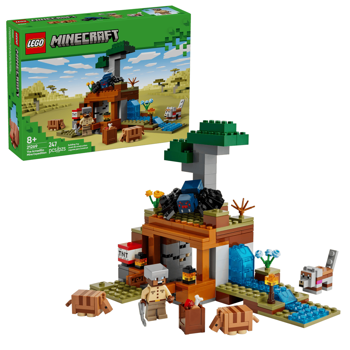 Lego 21269 - Minecraft® Die Expedition zur Gürteltiermine